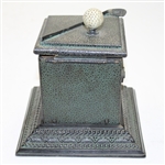 Vintage Cigarette and Tobacco Load Dispenser with Ball and Club on Top