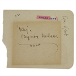 Byron Nelson Vintage Signature with Matted Photo JSA ALOA