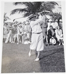 'Wild' Bill Melhorn(D-1989, First U.S. Ryder Cup Team) Signed Cut with Photo JSA ALOA