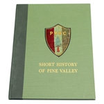 A Short History of Pine Valley Golf Book  - Pine Valley Golf Club - 1974 Edition