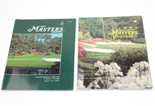 Assorted Masters Items Lot: 1986 Tape, GSV & Playing Cards, Sports illustrated, Programs