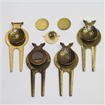 Lot of US Open Divot Tools, Ball Markers, and Pin