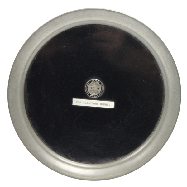 1971 PGA Champions Dinner Commemorative Plate