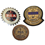 Lot of Three Crests - PGA VP, Northern Ohio, and Medal PGA