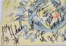 Multi-Signed Memorial Tournament Board With Rory, Bubba, J.Day & Jack JSA ALOA