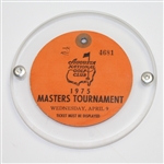 Clifford Roberts (Co-Founder The National) Signed 1975 Masters Tournament Wednesday Ticket (Par 3) 