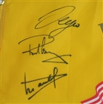 Multi-Signed 2004 Ryder Cup at Oakland Hills Flag JSA ALOA