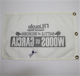 Sergio Garcia Signed 'Woods vs Garcia' Battle at Bighorn Flag JSA ALOA