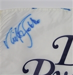 Multi-Signed W/ 7 past Doral Ryder Champs On Flag - Faldo, Floyrd, Norman, and others JSA ALOA