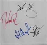 Multi-Signed W/ 7 Champs of The Players Championship Embroidered Flag JSA ALOA