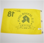Hale Irwin Signed 1998 US Senior Open Championship at Riviera Flag JSA ALOA