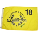 Dave Eichelberger Signed 1999 US Senior Open Championship at Des Moines Flag JSA ALOA