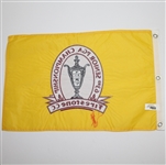 Fuzzy Zoeller Signed 2002 Senior PGA Championship at Firestone Flag JSA ALOA