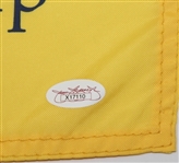 Padraig Harrington Signed 2008 PGA Championship at Oakland Hills Flag JSA #X17110