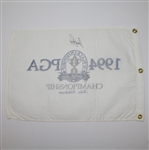 Nick Price Signed 1994 PGA Championship at Southern Hills Cloth Flag JSA ALOA