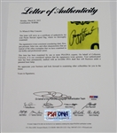 Payne Stewart Signed 1991 US Open at Hazeltine GC Flag PSA/DNA #W08986 Hard to Find!