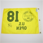 Lee Janzen Signed 1993 US Open Championship at Baltusrol Flag JSA ALOA