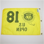 Hale Irwin Signed 1990 US Open Championship at Medinah C.C. Flag JSA ALOA