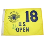 Curtis Strange Signed 1989 US Open Championship at Oak Hill C.C. Flag JSA ALOA