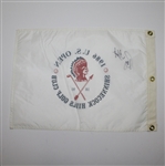 Ray Floyd Signed 1986 US Open at Shinnecock Hills GC Flag JSA ALOA