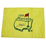 Jose Maria Olazabal Signed 1999 Masters Embroidered Flag JSA ALOA