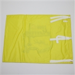 Jose Maria Olazabal Signed 1999 Masters Embroidered Flag JSA ALOA