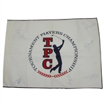 Multi-Signed TPC Undated Cloth Flag-Early flag with Watson, Norman and Seve-Must SEE!