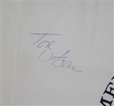 Multi-Signed TPC Undated Cloth Flag-Early flag with Watson, Norman and Seve-Must SEE!