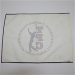 Multi-Signed TPC Undated Cloth Flag-Early flag with Watson, Norman and Seve-Must SEE!