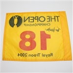 Todd Hamilton Signed 2004 Open Championhisp at Royal Troon Flag JSA ALOA
