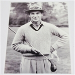 Ben Hogan Signed Shady Oaks C.C. Restaurant Check Receipt PSA/DNA #W08987