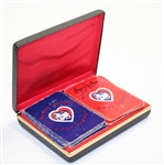 Byron Nelson Golf Classic Card Set In Case with Byron Nelson Signed Card JSA ALOA