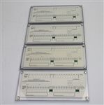 Janzen, Els, Pavin, & Jones Signed Official US Open Scorecards from Winning Years JSA ALOA
