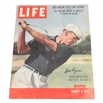 Ben Hogan Signed 1955 LIFE Oversized Magazine - August 8th JSA ALOA