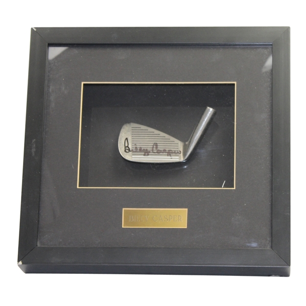 Billy Casper Signed 9-Iron Club Head JSA ALOA