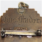 1933 US Open at North Shore CC Contestants Badge - Johnny Goodman Winner
