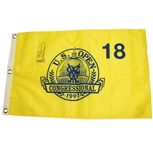 Champion Ernie Els Signed 1997 US Open Championship at Congressional Flag JSA ALOA