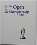 Champion Ernie Els Signed 2002 Open Championship at Muirfield Program JSA ALOA