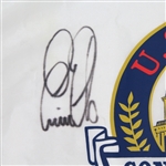 Winner Ernie Els Signed 1997 US Open Championship at Congressional Flag - White JSA ALOA