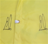 Lot of Two Ernie Els Signed 2004 Masters Embroidered Flags JSA ALOA
