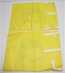 Lot of Two Ernie Els Signed 2004 Masters Embroidered Flags JSA ALOA