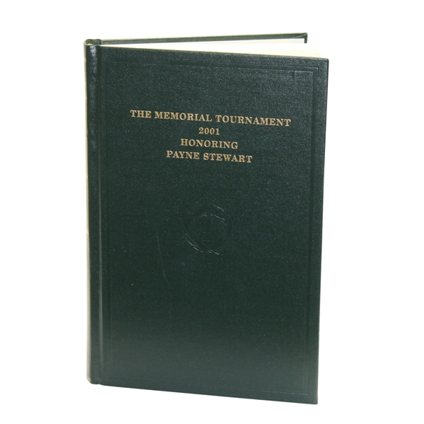 Ltd Ed 2001 Memorial Tournament Book Honoring Payne Stewart #132/225