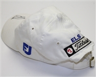 Ernie Els Signed Personal SAP 'Els' Golf Hat JSA ALOA