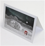 Elin & Tiger Woods Plus Els FamilyChristamas, Holiday Cards with Els Signed Photo JSA ALOA