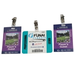 Lot of Two Loch Lomond Player Guest Tickets Plus Pro Guest Ticket to Funai Classic