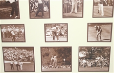 Multiple B&W Jack Nicklaus Masters Photo Display 