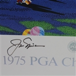 Jack Nicklaus Signed YAMAGATA 1975 PGA Championship Lithograph Print JSA ALOA