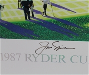 Jack Nicklaus Signed YAMAGATA 1987 Ryder Cup Championship Lithograph Print JSA ALOA
