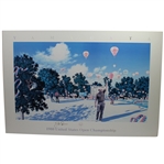 Jack Nicklaus Signed YAMAGATA 1980 US Open Championship Lithograph Print JSA ALOA