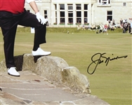 Jack Nicklaus Signed 'Farewell to St. Andrews' Photo JSA ALOA
